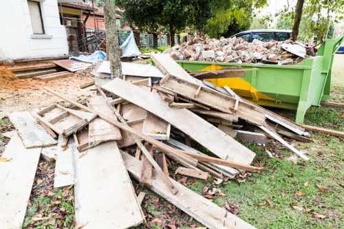 Eco-friendly construction waste recycling process in Anerley