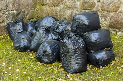 Various sizes of enclosed skips available for hire